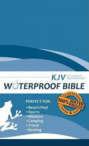 Waterproof New Testament with Psalms and Proverbs-KJV-Blue Wave