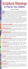 Scriptural Blessings to Pray for Your Children 50-Pack