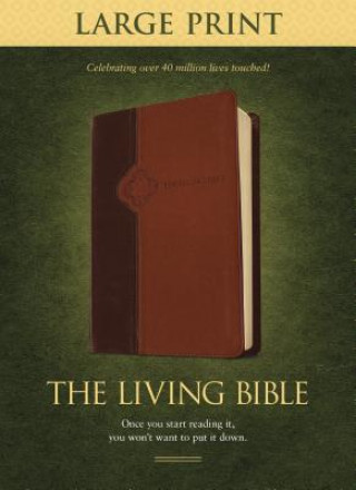 Living Bible-LIV-Large Print (Tyndale)(Twarda)