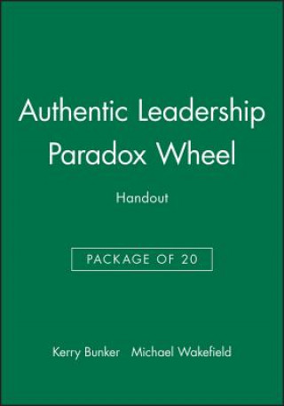 Authentic Leadership Paradox Wheel Handout - Package of 20