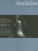 National Civic Review, No. 4, Winter 2007