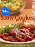 PILLSBURY SLOW COOKER RECIPES RETURNS