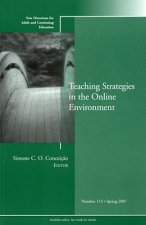Teaching Strategies in the Online Environment