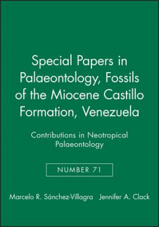 Special Papers in Palaeonotology 71 - Fossils of the Miocene Castillo Formation, Venezuela - Contributions on Neotropical Palaeontology