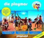 Die Playmos - Die Cowboy- und Indianerbox, 3 Audio-CDs