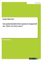 spatmittelalterliche Spanisch dargestellt am Libro de buen amor