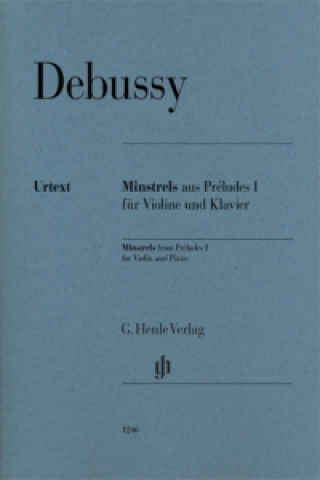 Debussy, Claude - Minstrels aus Préludes I für Violine und Klavier