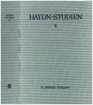 Haydn Studien, Einbanddecke. Bd.10