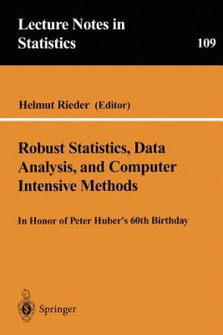 Robust Statistics, Data Analysis, and Computer Intensive Methods