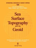 Sea Surface Topography and the Geoid