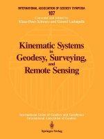 Kinematic Systems in Geodesy, Surveying, and Remote Sensing
