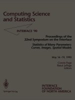 Computing Science and Statistics