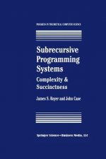 Subrecursive Programming Systems
