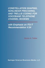 Constellation Shaping, Nonlinear Precoding, and Trellis Coding for Voiceband Telephone Channel Modems