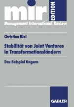 Stabilit t Von Joint Ventures in Transformationsl ndern
