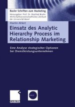 Einsatz Des Analytic Hierarchy Process Im Relationship Marketing