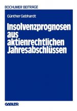 Insolvenzprognosen Aus Aktienrechtlichen Jahresabschlussen