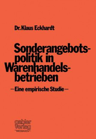 Sonderangebotspolitik in Warenhandelsbetrieben