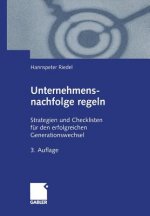 Unternehmensnachfolge Regeln