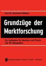 Grundzuge Der Marktforschung