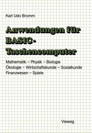 Anwendungen für BASIC-Taschencomputer