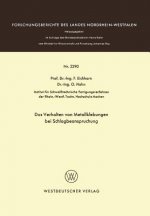 Das Verhalten Von Metallklebungen Bei Schlagbeanspruchung