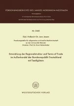Entwicklung Der Regionalstruktur Und Terms of Trade Im Au enhandel Der Bundesrepublik Deutschland Mit Textilg tern