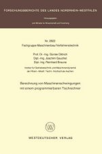Berechnung Von Maschinenschwingungen Mit Einem Programmierbaren Tischrechner