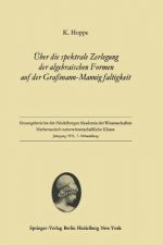 Uber die Spektrale Zerlegung der Algebraischen Formen auf der Grassmann-Mannigfaltigkeit