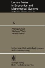 Notwendige Optimalitatsbedingungen und ihre Anwendung