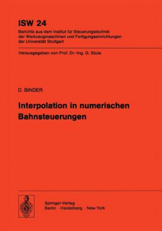 Interpolation in numerischen Bahnsteuerungen