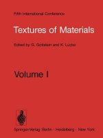 Textures of Materials