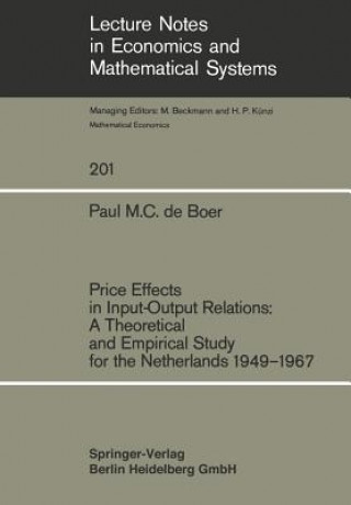 Price Effects in Input-Output Relations: A Theoretical and Empirical Study for the Netherlands 1949-1967