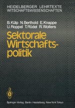 Sektorale Wirtschaftspolitik