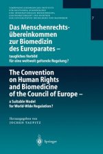 Menschenrechtsubereinkommen zur Biomedizin des Europarates - Taugliches Vorbild fur Eine Weltweit Geltende Regelung?