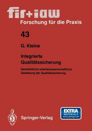 Integrierte Qualit tssicherung