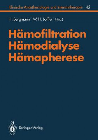 Hamofiltration, Hamodialyse, Hamapherese