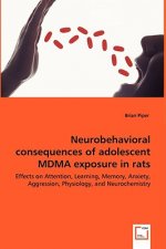 Neurobehavioral consequences of adolescent MDMA exposure in rats - Effects on Attention, Learning, Memory, Anxiety, Aggression, Physiology, and Neuroc