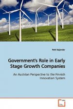 Government's Role in Early Stage Growth Companies