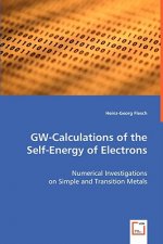 GW-Calculations of the Self-Energy of Electrons