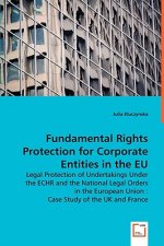 Fundamental Rights Protection for Corporate Entities in the EU