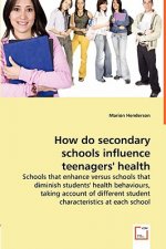 How do secondary schools influence teenagers' health behaviours?