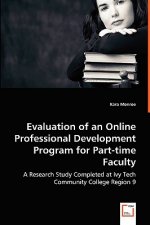 Evaluation of an Online Professional Development Program for Part-time Faculty
