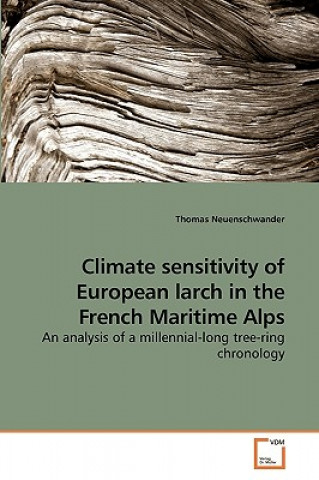 Climate sensitivity of European larch in the French Maritime Alps