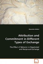 Attribution and Commitment in Different Types of Exchange