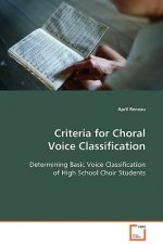 Criteria for Choral Voice Classification