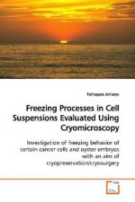 Freezing Processes in Cell Suspensions Evaluated Using Cryomicroscopy