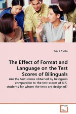 Effect of Format and Language on the Test Scores of Bilinguals - Are the test scores obtained by bilinguals comparable to the test scores of U.S. stud