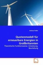Quotenmodell für erneuerbare Energien in  Großbritannien