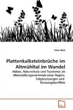 Plattenkalksteinbruche im Altmuhltal im Wandel